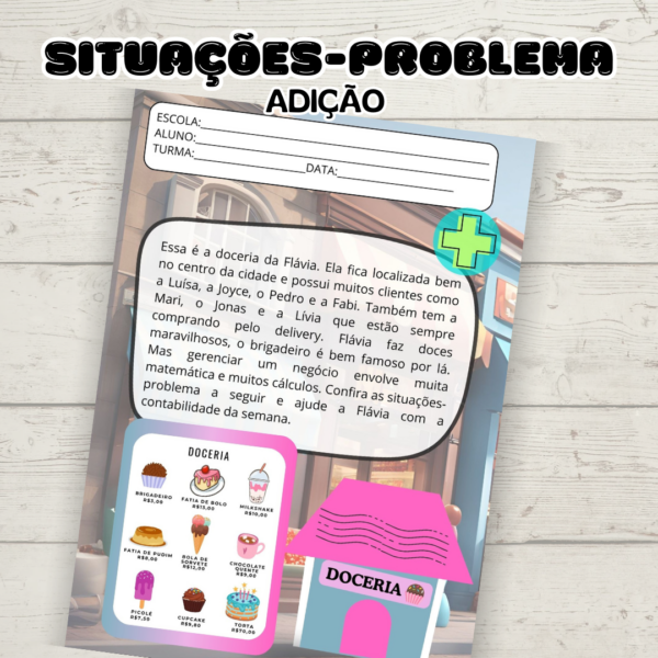 SITUAÇÕES-PROBLEMA: ADIÇÃO