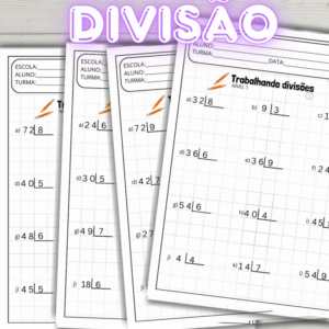 TREINANDO DIVISÕES nível 1