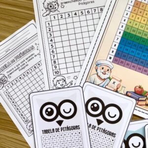 TRABALHANDO A TABELA DE PITÁGORAS